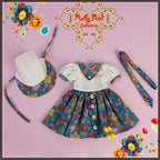 My Floral Bleuette Pattern Package for 11.5" Bleuette Doll (EP0001B)
