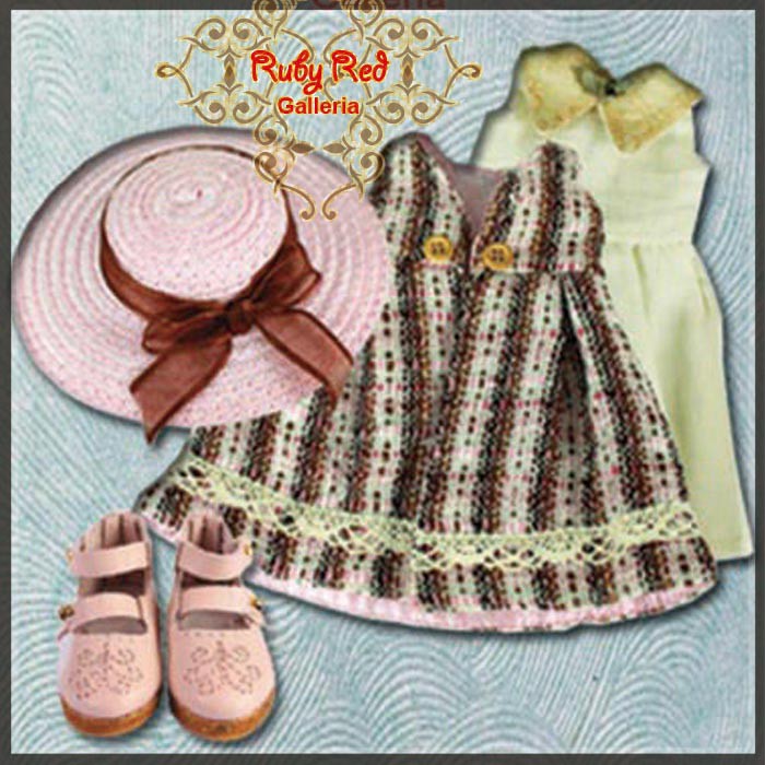 My Little Gardener Pattern Package for 11.5" Bleuette Doll (EP0002A)