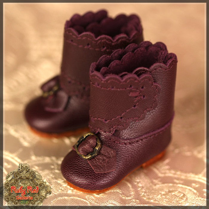 Leather Boots for 11.5" Bleuette Doll (EH0051A)