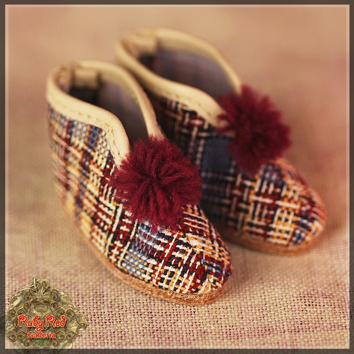 Fabric Boots for 11.5" Bleuette Doll (EH0050A)