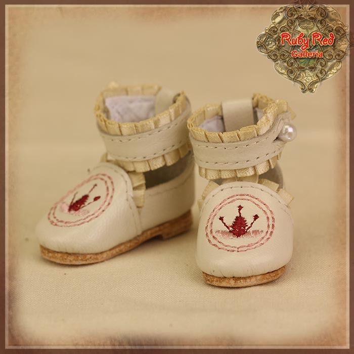 Leather Pumps for 11.5" Bleuette Dolls (EH0047A)