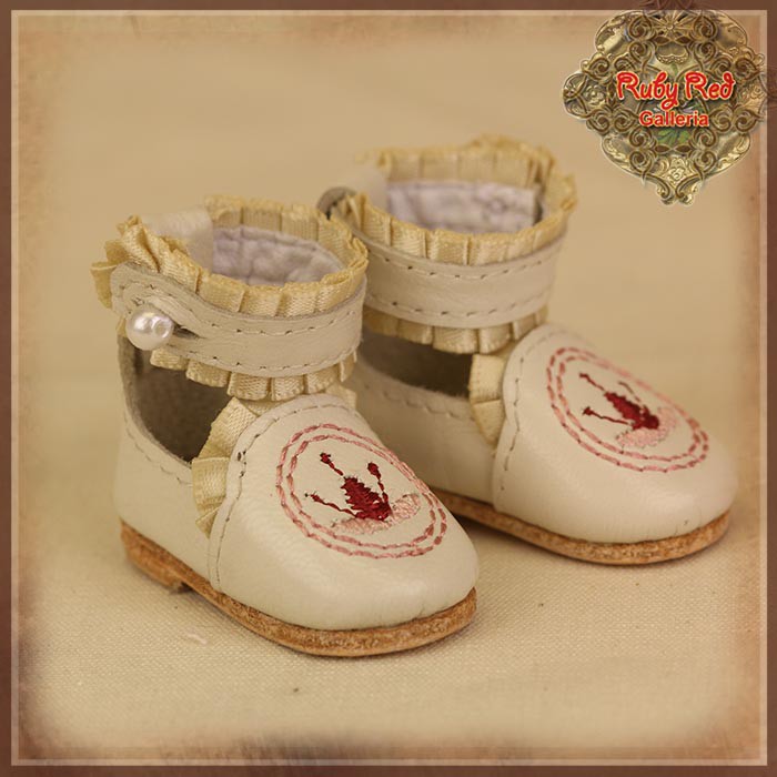 Leather Pumps for 11.5" Bleuette Dolls (EH0047A)