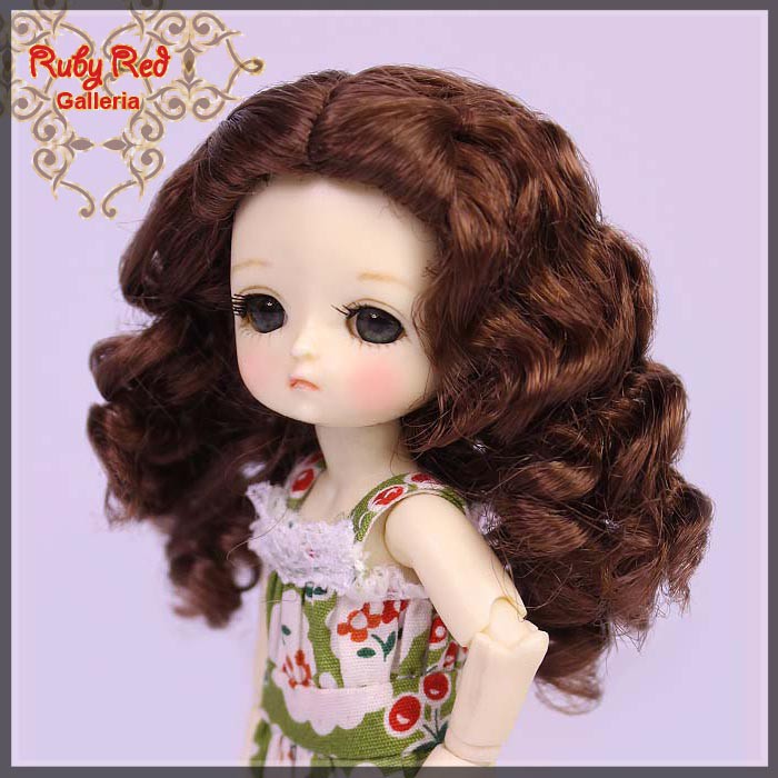 Dark Auburn Doll Wig (CD0004A)