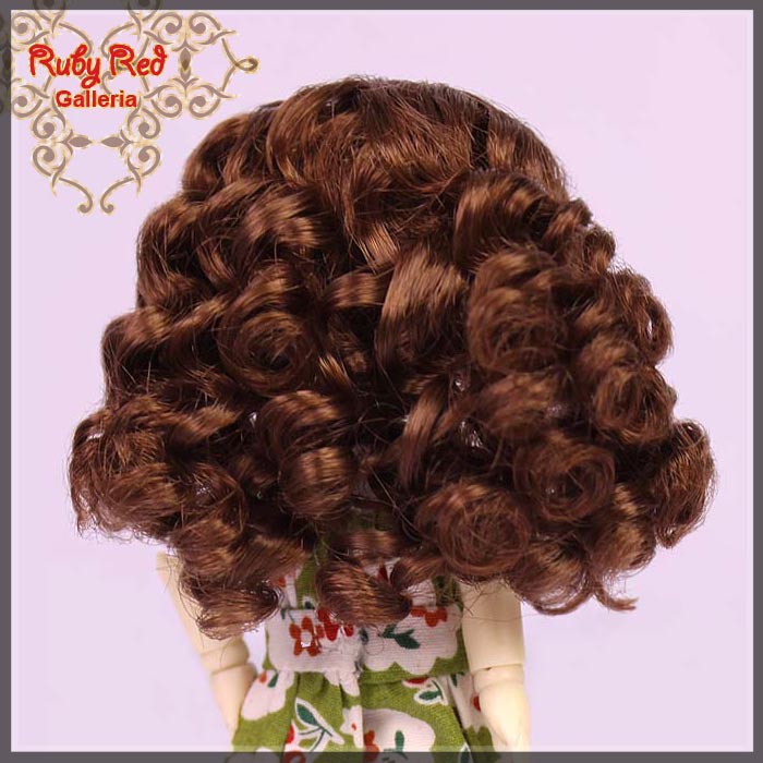 Dark Auburn Doll Wig (CD0004A)