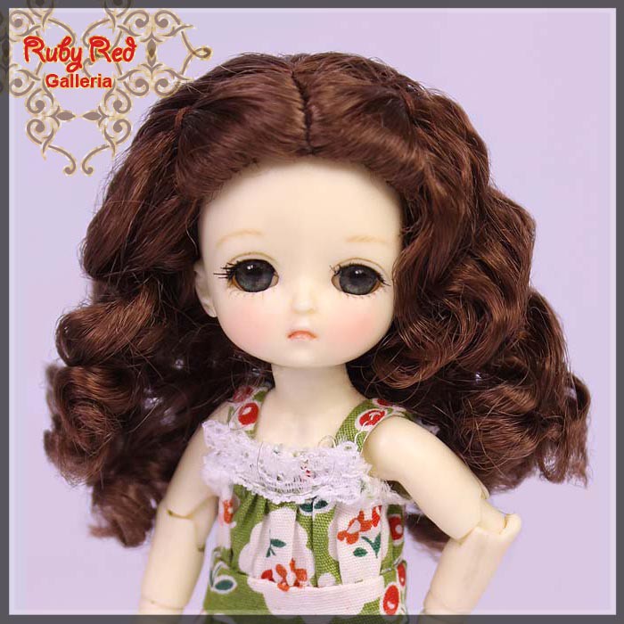 Dark Auburn Doll Wig (CD0004A)