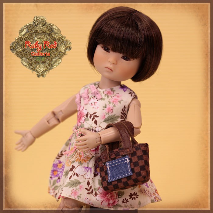 Plaid Fabric Bag for Ten Ping(HZ0023A)