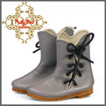Grey Leather Bootsfor 11.5" Bleuette Doll (EH0034D)