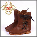 Brown Leather Boots for 11.5" Bleuette Dolls (EH0034C)