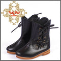 Black Leather Boots for 11.5" Bleuette Doll (EH0034B)