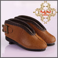 Brown Leather Ankle Boot for 11.5" Bleuette Doll (EH0031A)