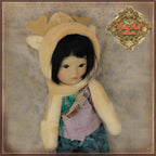 Animal Hat with Gloves for Yu Ping (Beige Version) (HZ0016B)