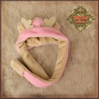 Animal Hat with Gloves for Yu Ping (Pink Version) (HZ0016A)