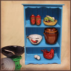 Cooking Utensil Set with Blue Cabinet (HZ0012C)