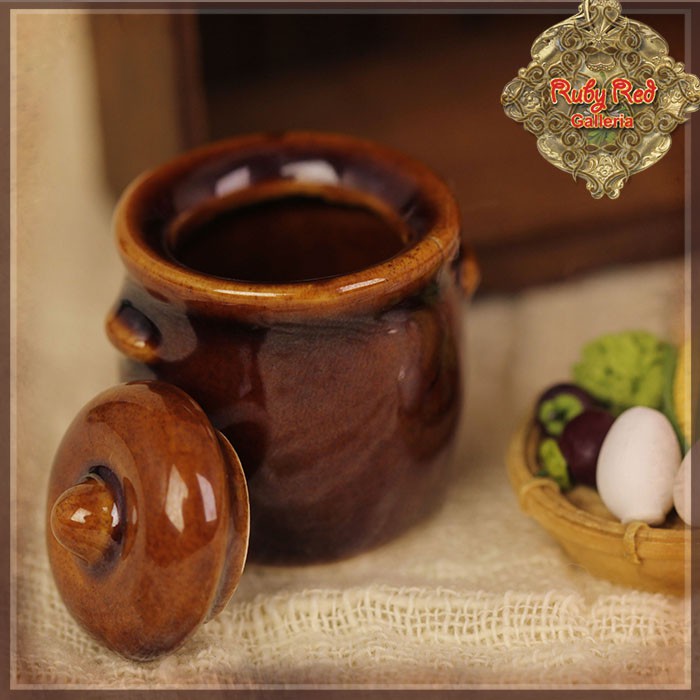 Cooking Utensil Set with Brown Cabinet (HZ0012A)
