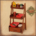 Brown Kitchen cabinet set (HZ0011A)