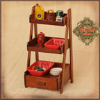 Brown Kitchen cabinet set (HZ0011A)