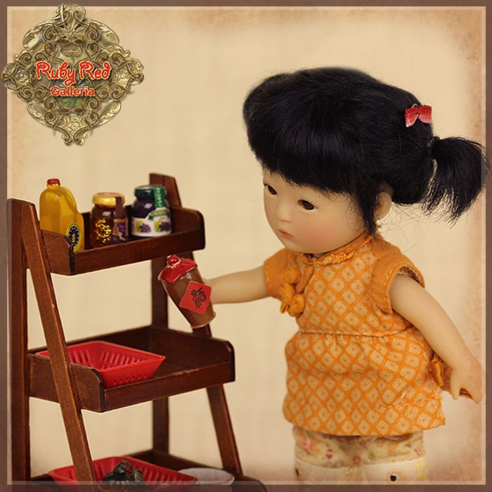 Brown Kitchen cabinet set (HZ0011A)