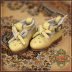 Yellow Real Leather Boots for 8'' Dolls (HH0029A)