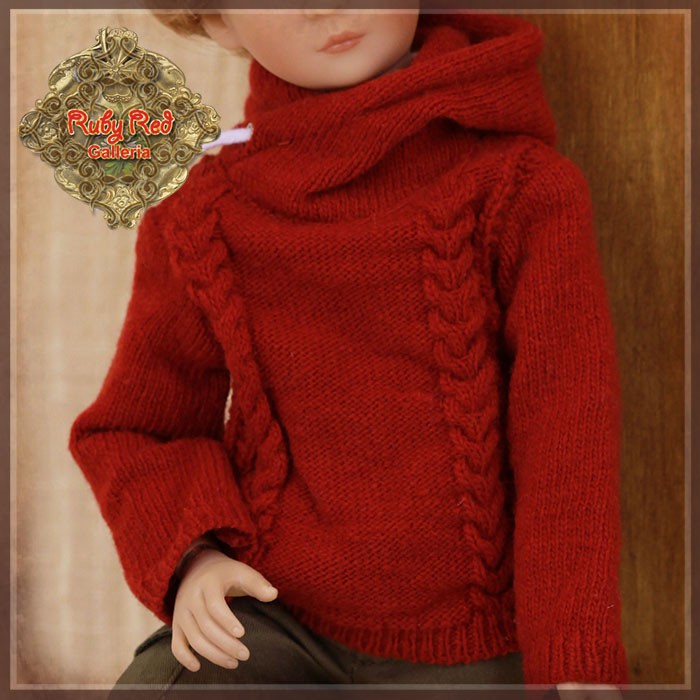12'' Red Pullover (WC0058A)