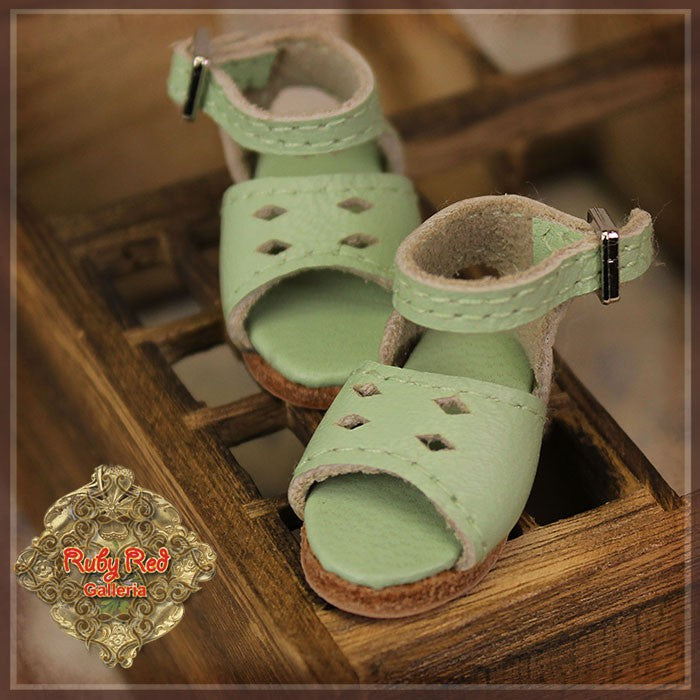 Real Leather Sandals for 8" Dolls (HH0032A)