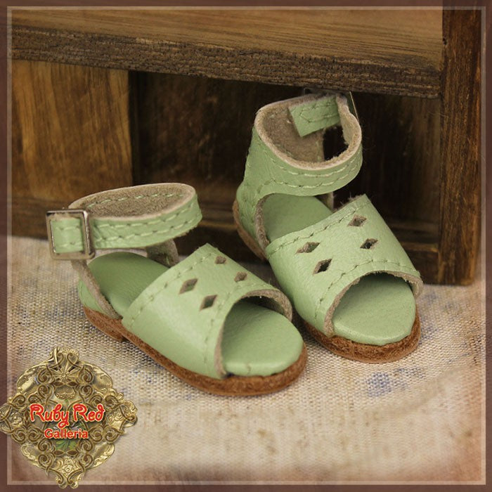 Real Leather Sandals for 8" Dolls (HH0032A)