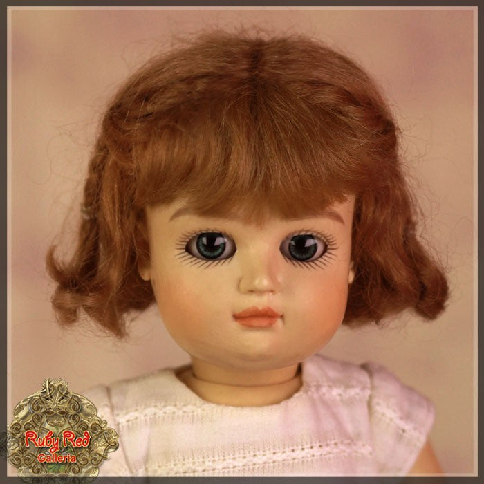 Light Ash Brown Mohair Wig for 11.5" Bleuette Doll (ED0021M4)