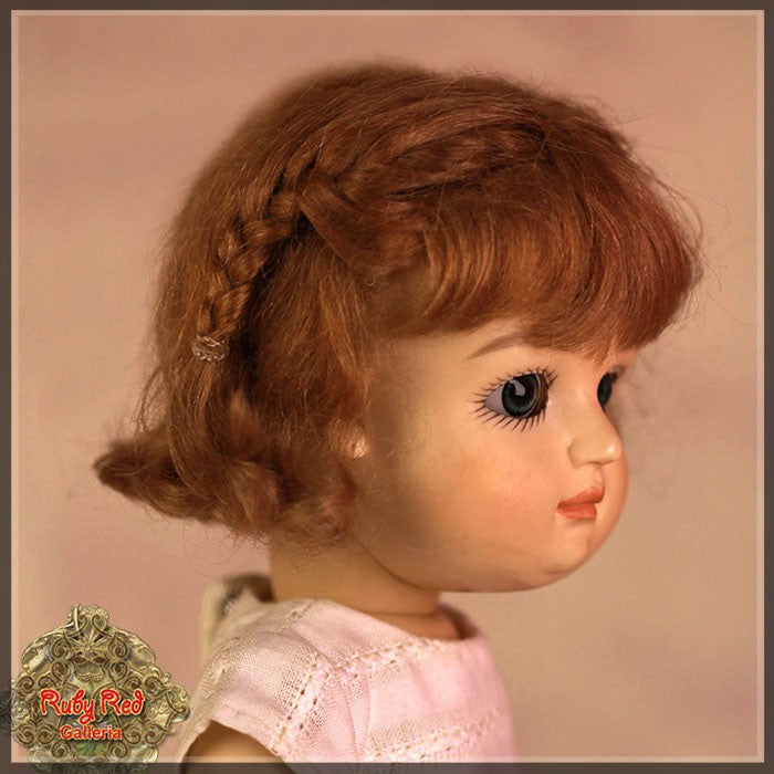Light Ash Brown Mohair Wig for 11.5" Bleuette Doll (ED0021M4)
