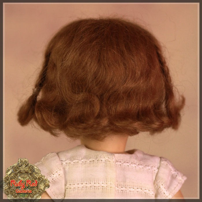Light Ash Brown Mohair Wig for 11.5" Bleuette Doll (ED0021M4)