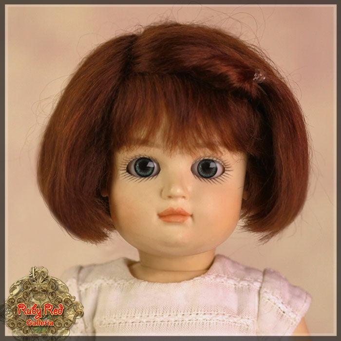 Auburn Brown Mohair Wig for 11.5" Bleuette Doll (ED0020M3)