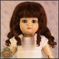 Ash Brown Mohair Wig for 11.5" Bleuette Doll (ED0018SP)