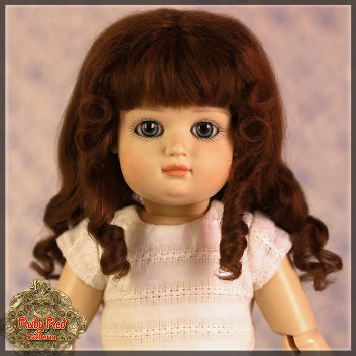 Ash Brown Mohair Wig for 11.5" Bleuette Doll (ED0018SP)