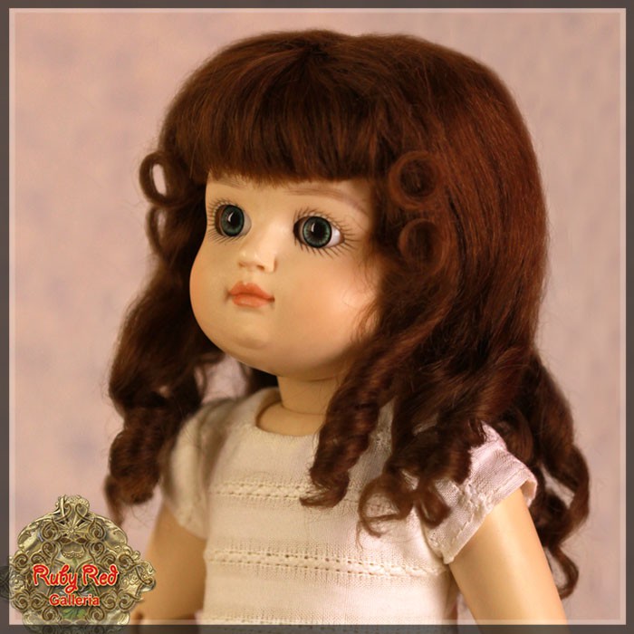 Ash Brown Mohair Wig for 11.5" Bleuette Doll (ED0018SP)