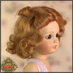Copper Blonde Mohair Wig for 11.5" Bleuette Doll (ED0017M4)