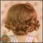 Copper Blonde Mohair Wig for 11.5" Bleuette Doll (ED0017M4)