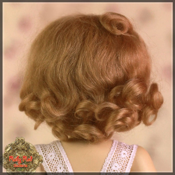 Copper Blonde Mohair Wig for 11.5" Bleuette Doll (ED0017M4)