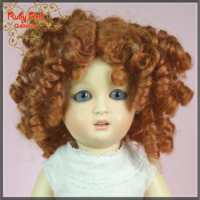 Auburn Curly Wig for 11.5" Bleuette Doll (ED0015M3)