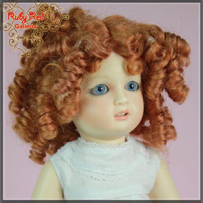 Auburn Curly Wig for 11.5" Bleuette Doll (ED0015M3)