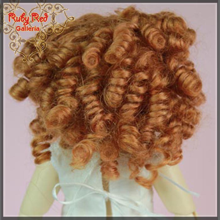 Auburn Curly Wig for 11.5" Bleuette Doll (ED0015M3)
