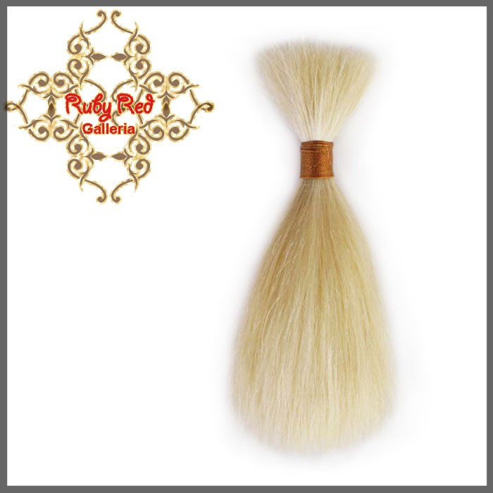 Blonde Straight ReBorn Toddler Hair 0.25 oz (BD0007MH6)