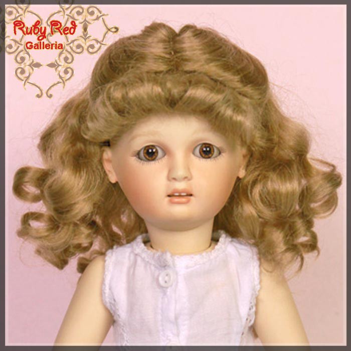 Ash Blonde Mohair Wig for 11.5" Bleuette Doll (ED0014M4)