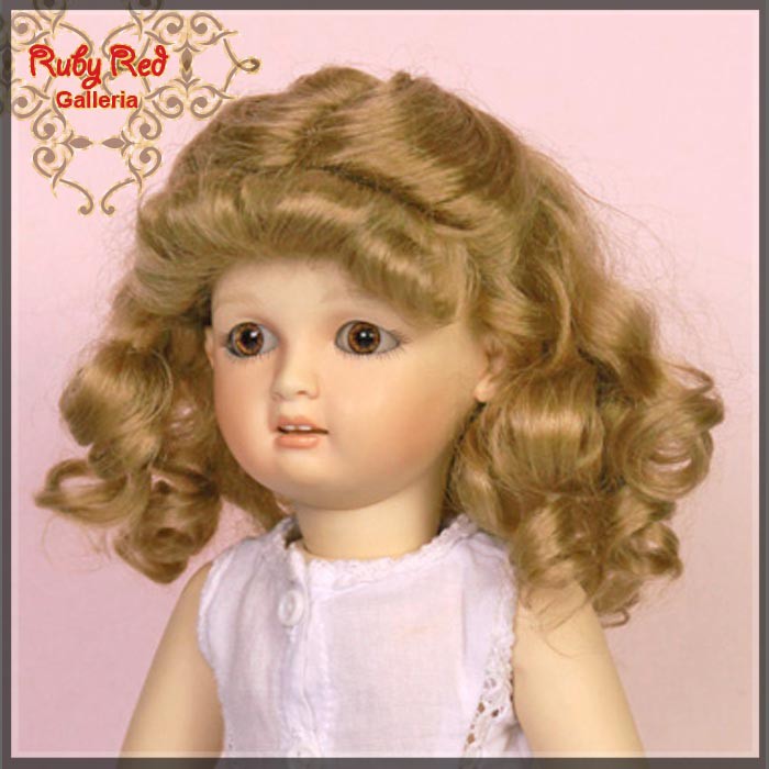 Ash Blonde Mohair Wig for 11.5" Bleuette Doll (ED0014M4)