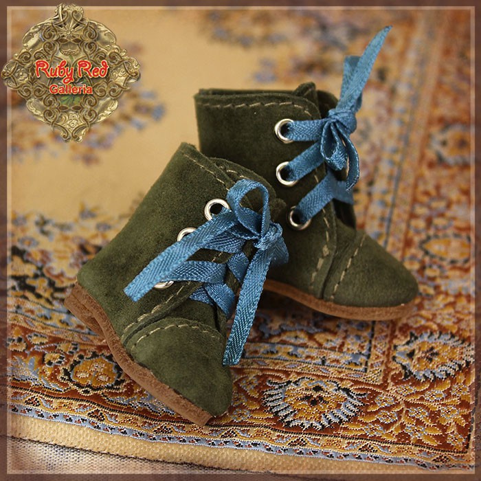 Green Boots for 8" Dolls (HH0033A)