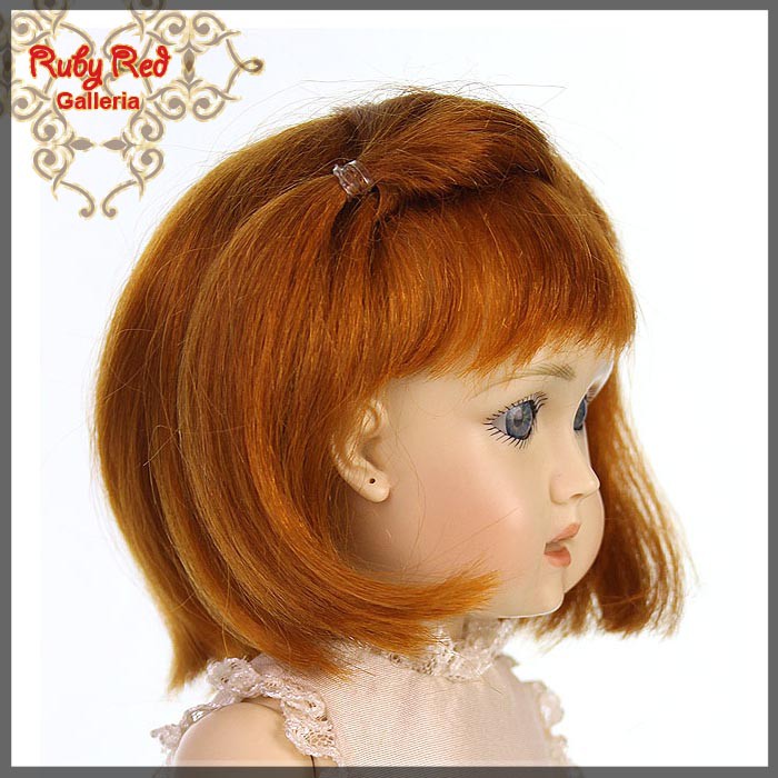 Carrot Red Mohair Wig for 11.5" Bleuette Doll (ED0013M8)
