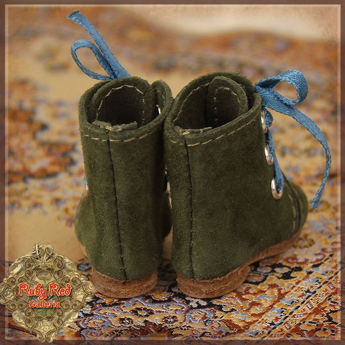 Green Boots for 8" Dolls (HH0033A)
