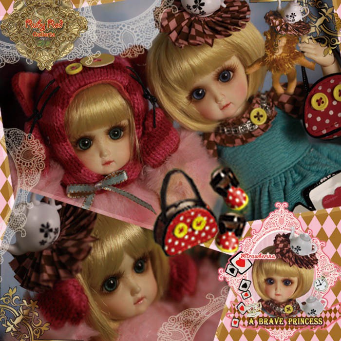 8'' StrawBerina, A Brave Princess (GA0021A)