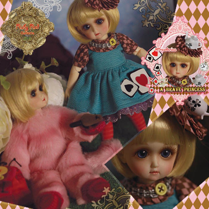 8'' StrawBerina, A Brave Princess (GA0021A)