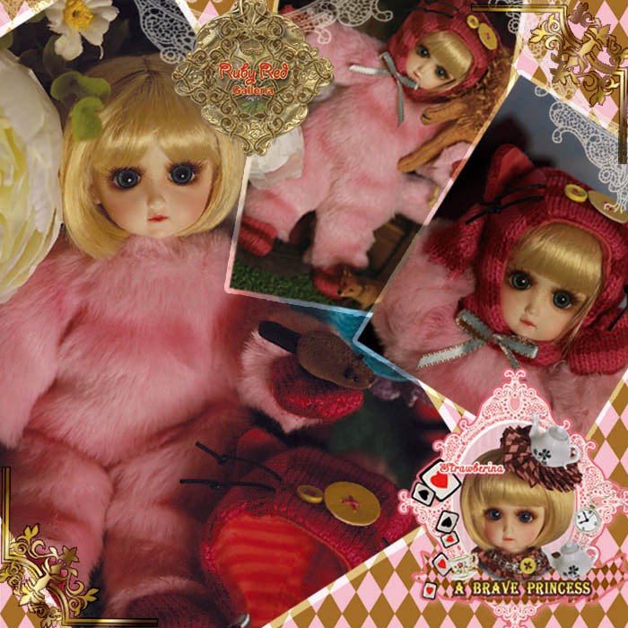 8'' StrawBerina, A Brave Princess (GA0021A)