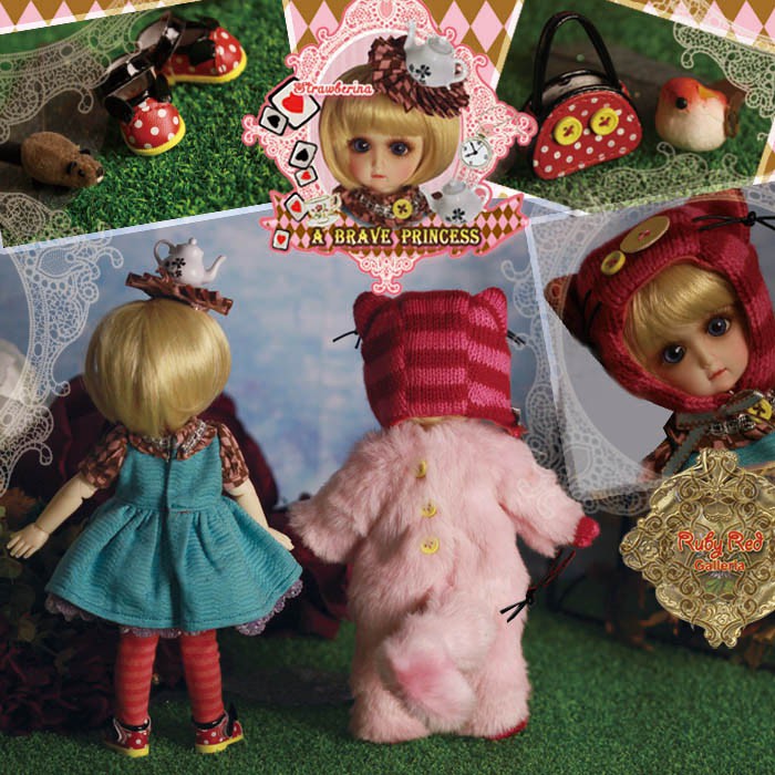 8'' StrawBerina, A Brave Princess (GA0021A)