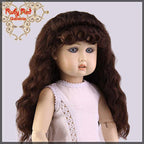 Medium Brown Mohair Wig for 11.5" Bleuette Doll (ED0010M7)
