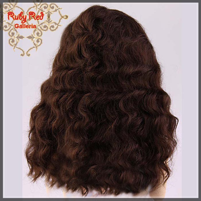Medium Brown Mohair Wig for 11.5" Bleuette Doll (ED0010M7)